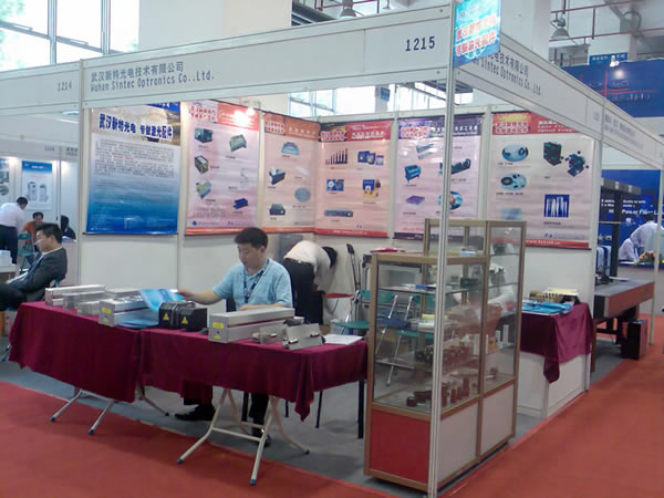 我司参加第六届＂中国光谷＂国际光电子博览会（光博会）